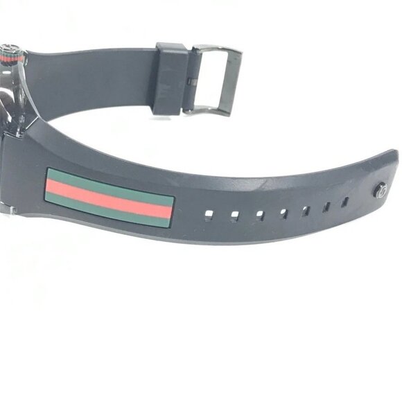 GUCCI YA137107A skeleton SYNC logo Sherry line GG Men\'s Wristwatch